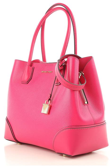 rosa ledertasche shopper michael kors|michael kors pink purses.